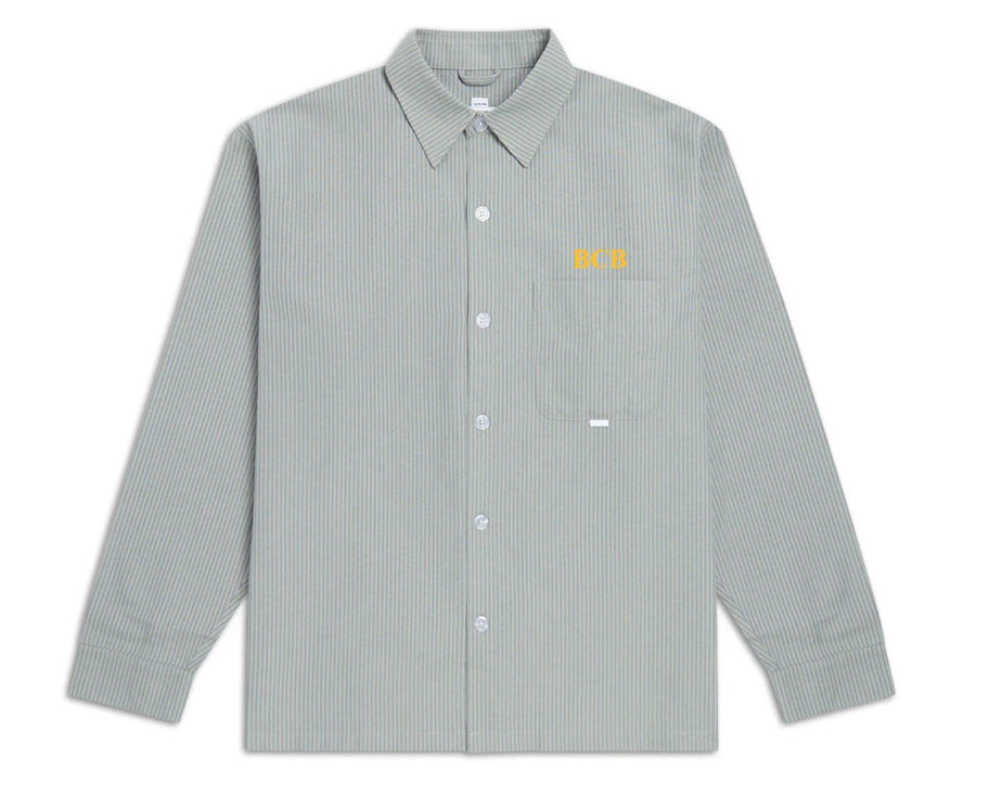 BCB EMBROIDERED BUTTON UP