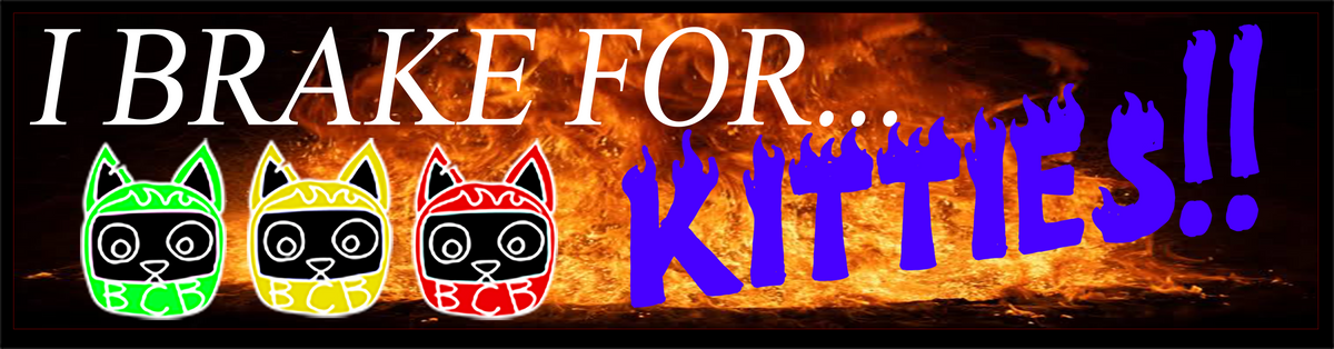 BRAKE FOR KITTIES